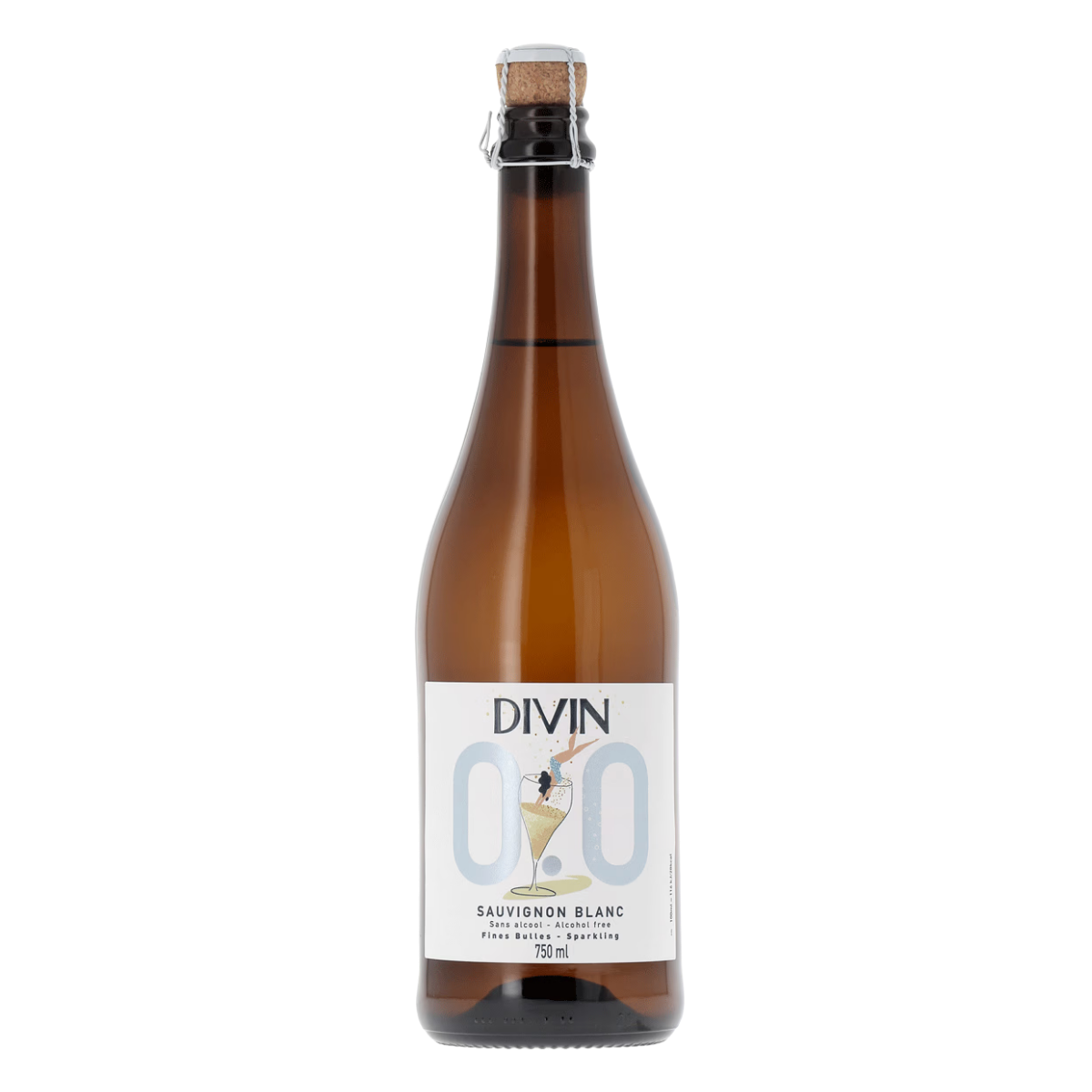 DIVIN Sparkling Sauvignon Blanc 0.0