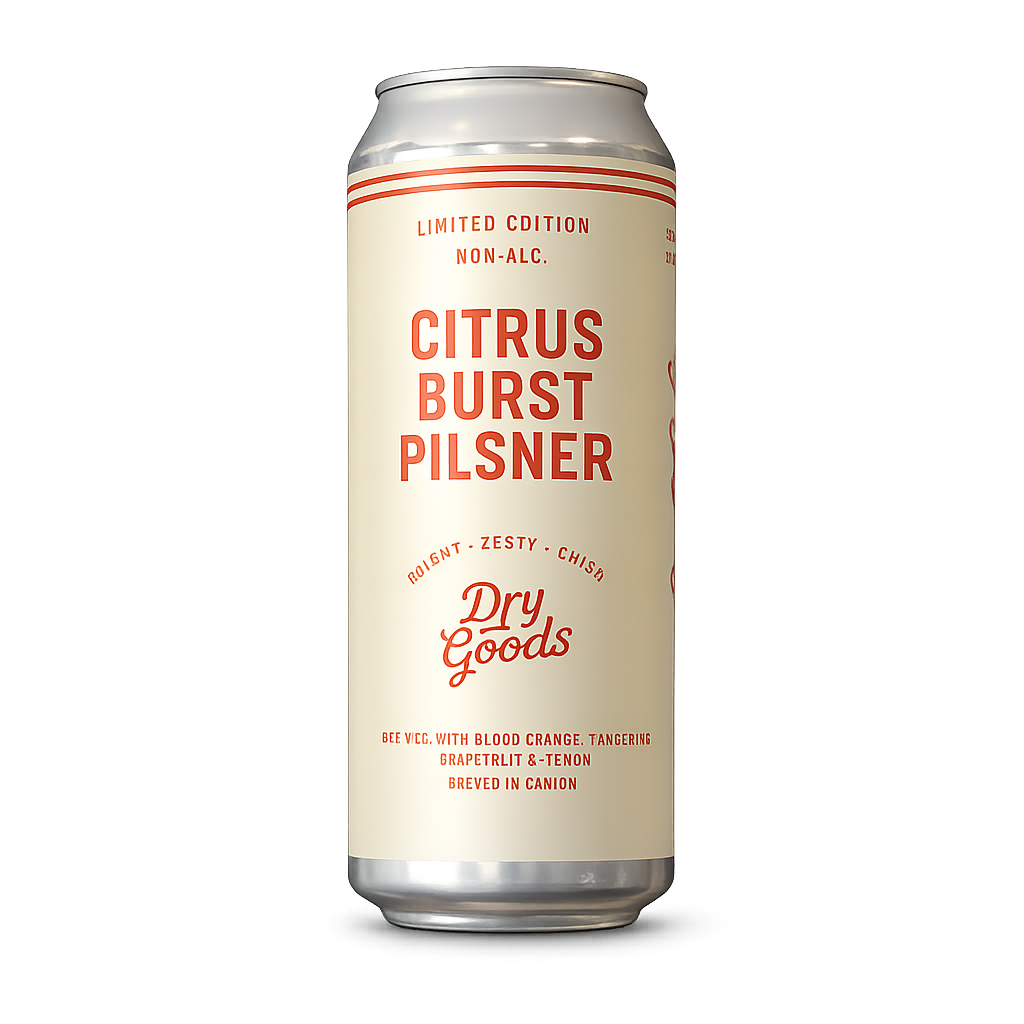 Dry Goods – Citrus Burst Pilsner