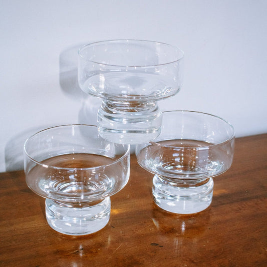 Crown Haama Footed Glassware (set of 3)