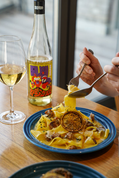 BonBon Zero Riesling dealcoholized white wine, 750 mL bottle