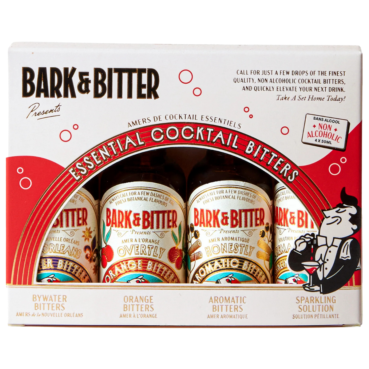 Bark & Bitter — Essential Cocktail Bitters Sampler Kit