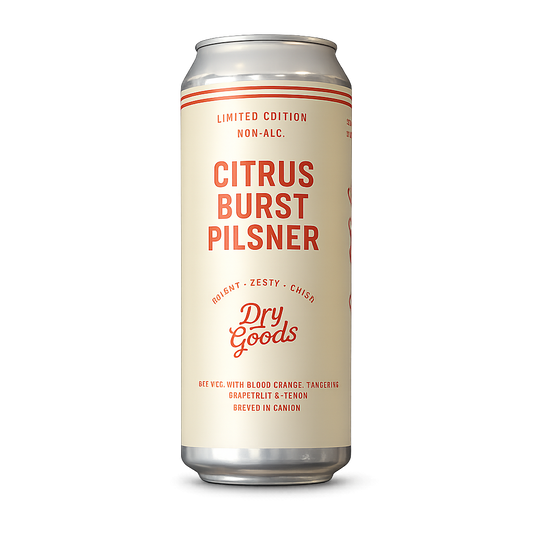 Dry Goods – Citrus Burst Pilsner