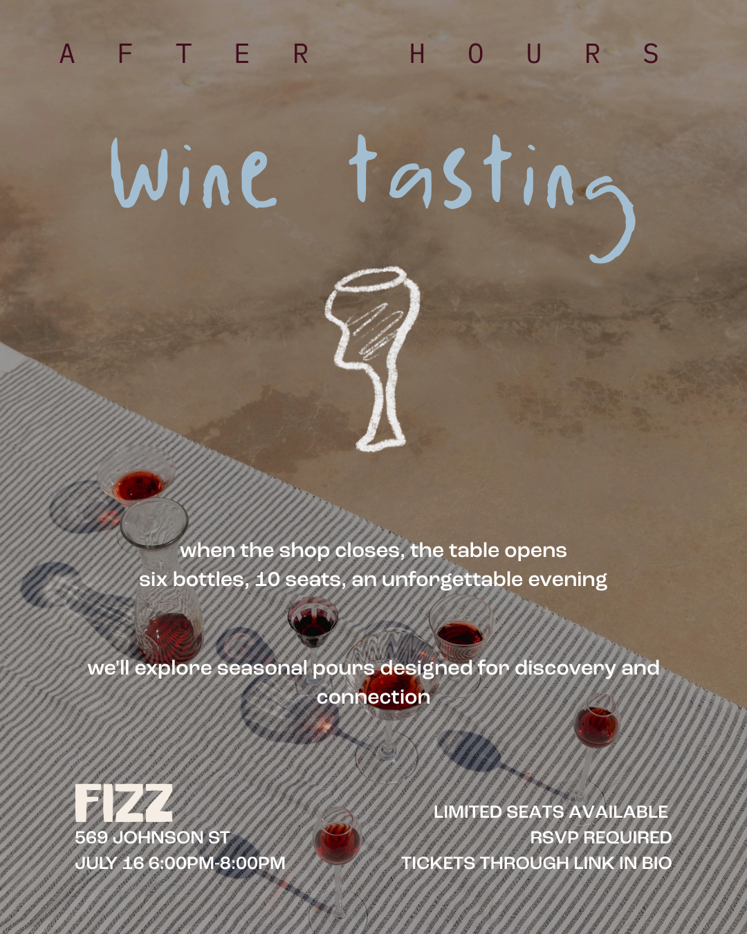 After Hours at FIZZ: Summer, Poured ☀️🍷