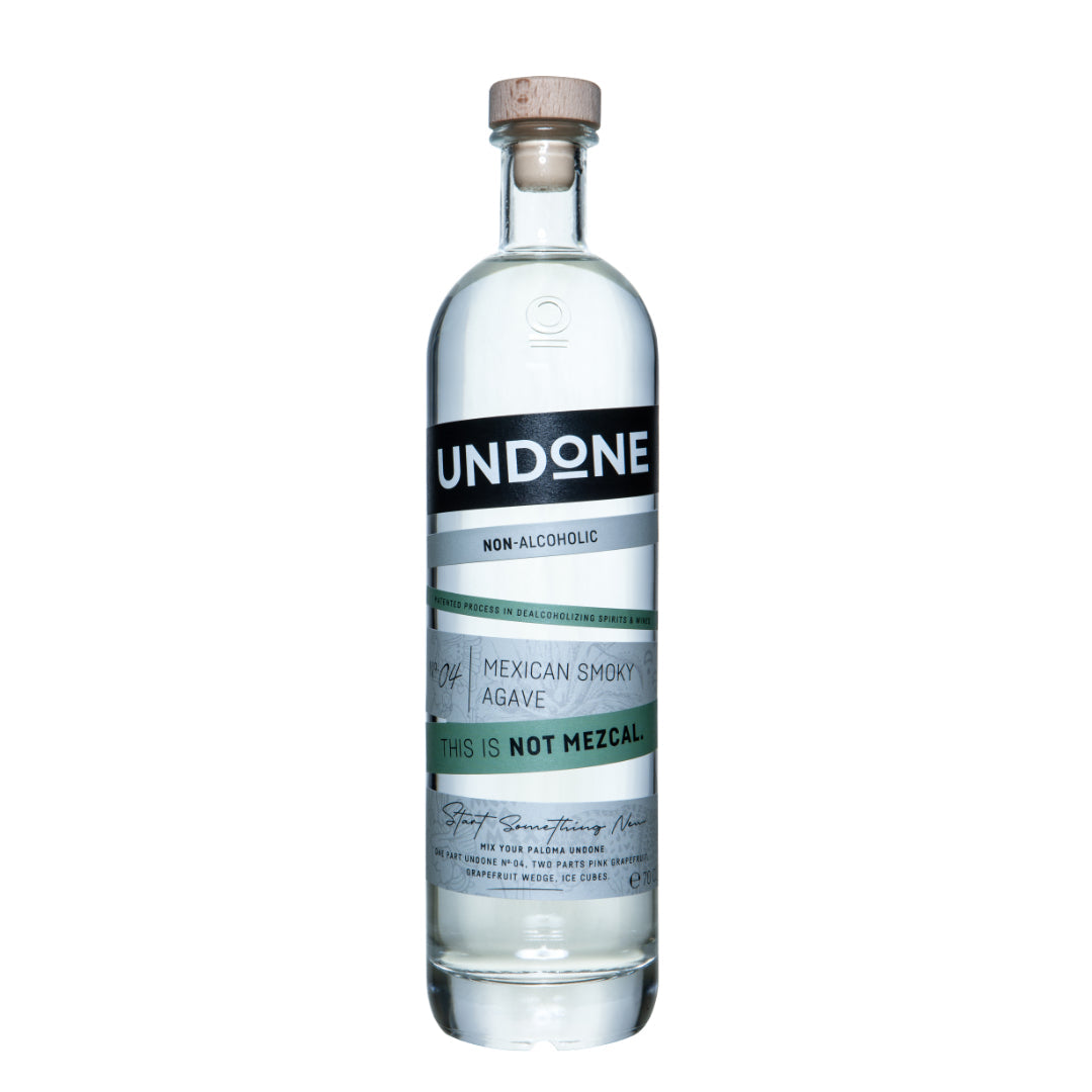 Undone Not Mezcal — non-alcoholic mezcal alternative, 700ml bottle