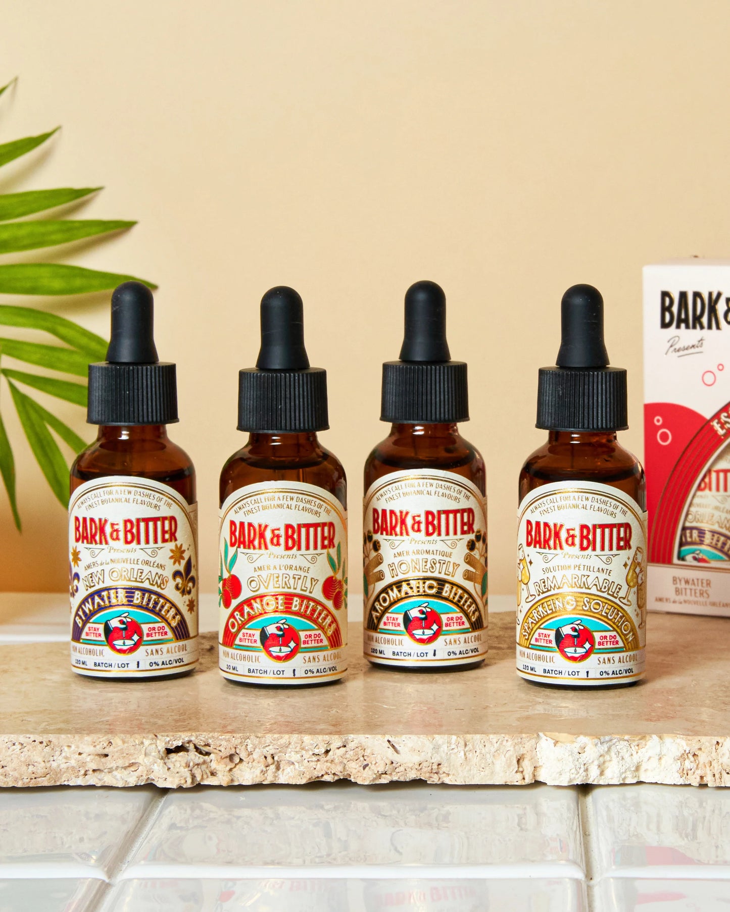 Bark & Bitter — Essential Cocktail Bitters Sampler Kit