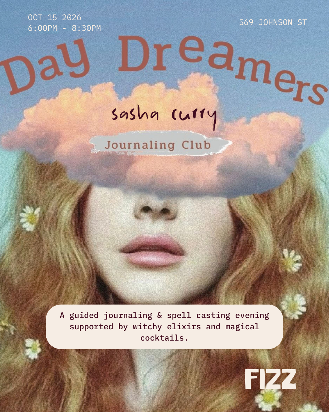 Oct 15 Daydreamers Journaling Club with Sasha Curry