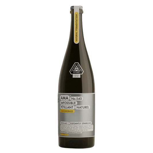 AMA No. 540 Lemongrass — sparkling pet-nat tea, 750ml bottle