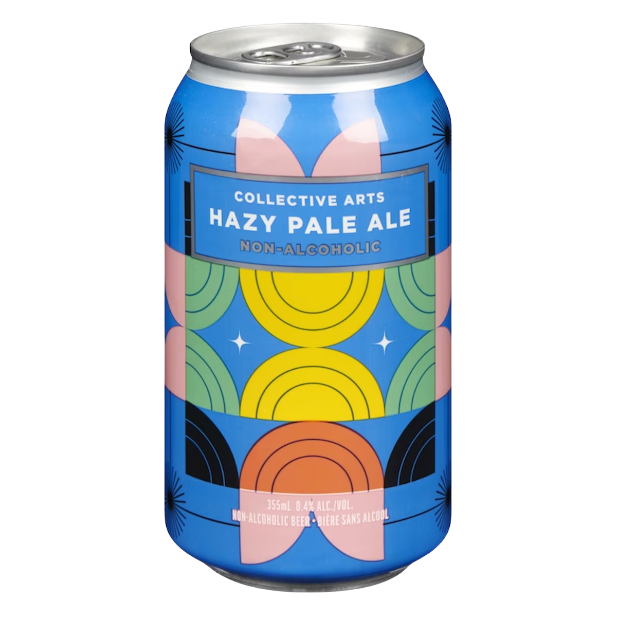 Collective Arts Hazy Pale Ale — non-alcoholic, 355ml can