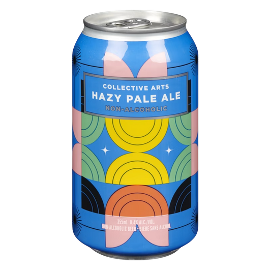 Collective Arts Hazy Pale Ale — non-alcoholic, 355ml can
