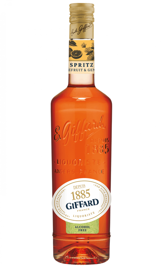 Giffard Spritz Alcohol Free — non-alcoholic aperitif, 700ml bottle